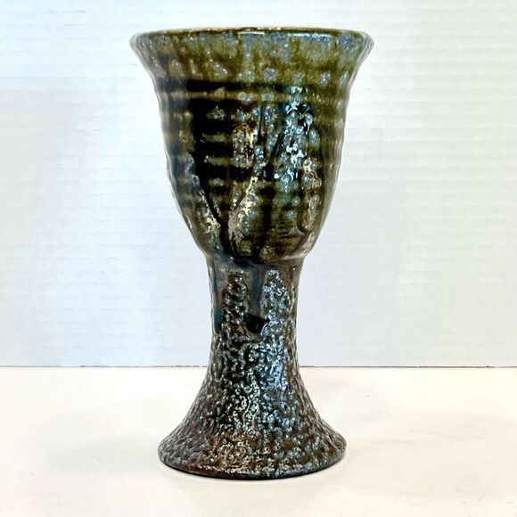 STUDIO ART POTTERY Goblet - Picture 1 of 14